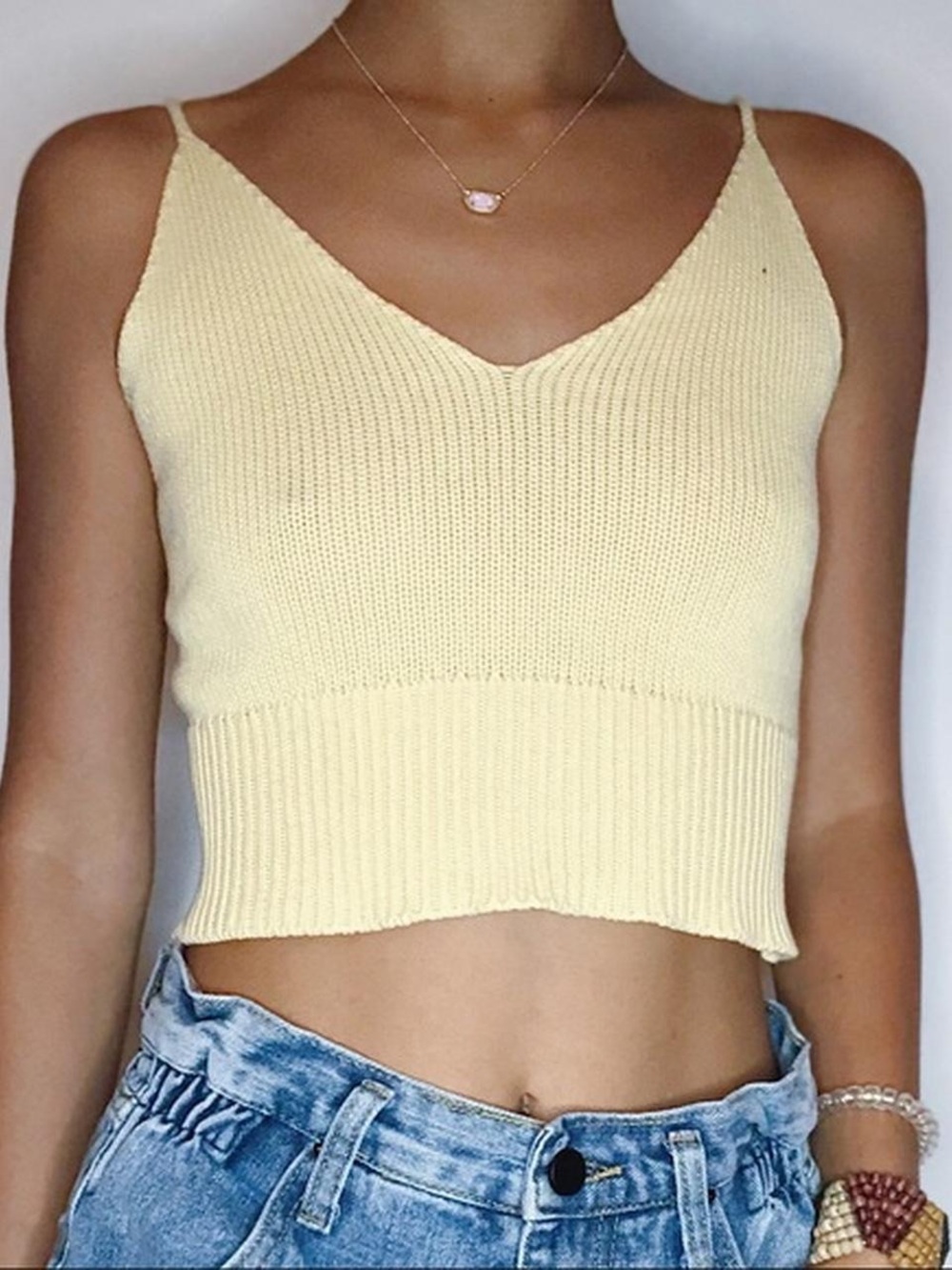 Brandy Melville Luna Knit Tank